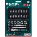 Набор головок 1/4" KRAFTOOL X-Drive 35 с трещоткой, 35 предметов 27974