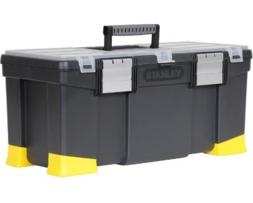 Ящик для инструмента STANLEY TB WITH TPR CORNERS AND ALU LATCHES 22