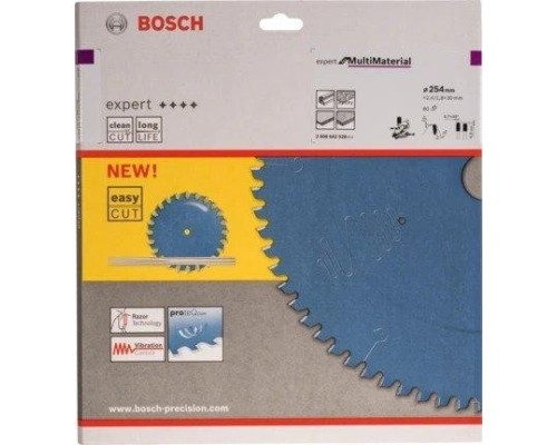 Пильный диск универсальный BOSCH 254х80х30 MULTI MATERIAL [2608642528]