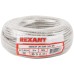 Кабель REXANT U/UTP, CAT 5e, PVC 4x2x0,50мм, 24AWG внутренний, серый, 50м [01-0043-50]