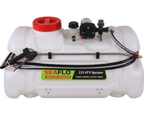 Опрыскиватель для квадроцикла SEAFLO 4GPM, 80PSI, 12V [SFSP-100-040-01B]