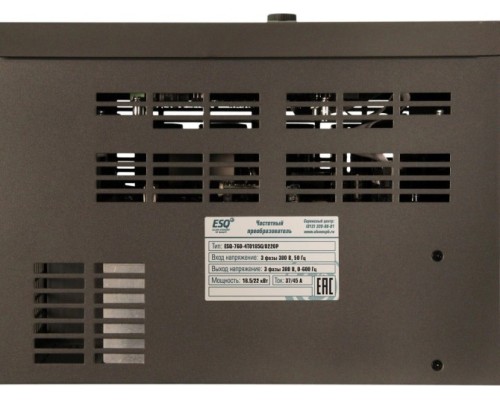 Частотный преобразователь ESQ 760-4T0185G/0220P 18.5/22квт, 380в 08.04.000481 купить с доставкой и официальной гарантией