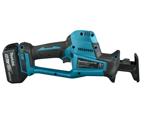 Пила сабельная аккумуляторная MAKITA DJR189RTJ