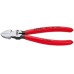 Бокорезы KNIPEX KN-7201160SB для пластика, пружина, 160 мм