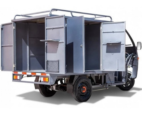 Трицикл грузовой электрический RUTRIKE КАРГО 1800 60V1000W темно серый 2116 022100-2116 купить с доставкой и официальной гарантией