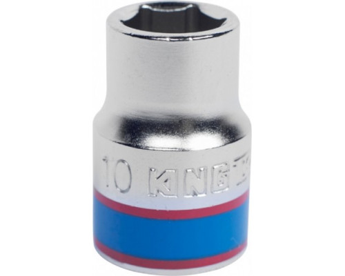 Головка шестигранная 10 мм с посадкой 3/8" KING TONY 333510M