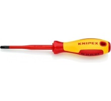 Отвертка крестовая диэлектрическая KNIPEX KN-982401SLS 1000 V, PlusMinus PH1