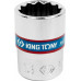 Головка двенадцатигранная 1/4" KING TONY 233013M 13 мм