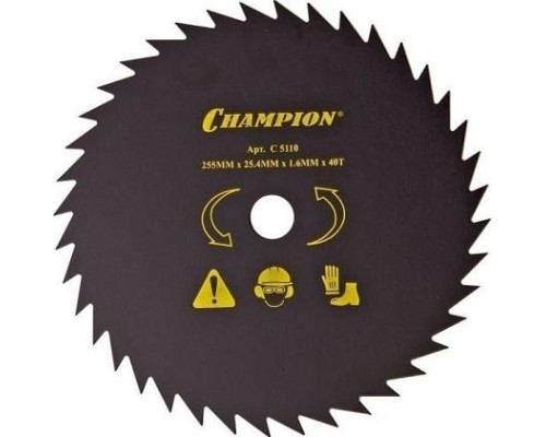 Диск кустореза CHAMPION 40/255/25,4 (SRM-330ES/SRM-350ES,4605) (C5110) [C5110]