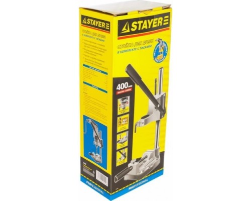 Стойка для дрели STAYER 32240 с тисками