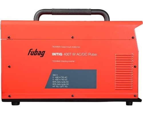 Сварочный инвертор FUBAG INTIG 400 T W AC/DC PULSE (31456) + горелка fb tig 26 5p 4m (38459) [31456.2]