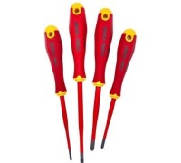 Набор отверток диэлектрических FELO 41784198 ergonic e-slim sl/z, 4шт