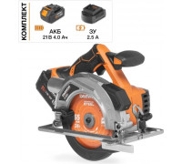 Пила циркулярная аккумуляторная DAEWOO DAS 1621Li SET