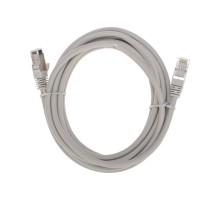 Патч-корд REXANT 02-0390-3 S/FTP, CAT 6A (10G), RJ45-RJ45, 28AWG, LSZH, 3м