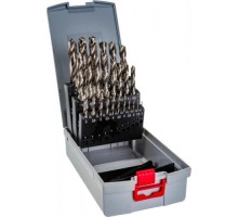 Набор сверл по металлу BOSCH Набор сверл HSS-TiN 19 шт ProBox D1-10 2608587015