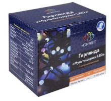 Гирлянда Neon-Night 303-516 Мультишарики Ø23 мм, 10 м, 80 LED ТЕПЛЫЙ БЕЛЫЙ