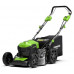 Газонокосилка аккумуляторная GREENWORKS GD40LM46SP 40V, самоходная, б/щ, АКБ 8Ач и ЗУ 2506807UH купить с доставкой и официальной гарантией