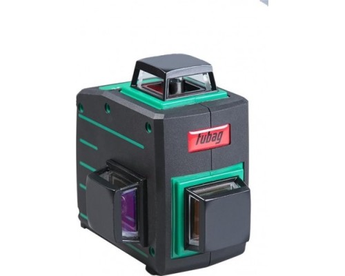 Лазерный уровень FUBAG Pyramid 30G V2х360H360 3d с зеленым лучом [31632]