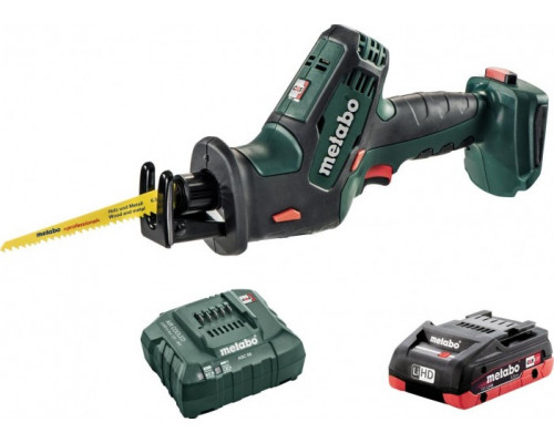 Пила сабельная аккумуляторная METABO SSE 18 LTX ( 1 х 4.0 Ач ) Compact [T03340]
