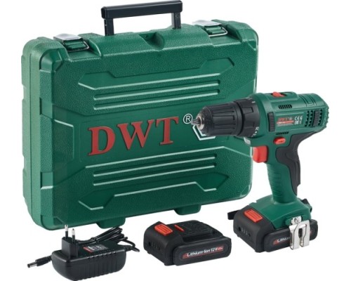 Дрель-шуруповерт аккумуляторная DWT ABS-12 L-2 BMC [5.2.1]