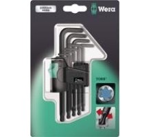 Набор ключей TORX WERA 967 PKL/9 SB TORX® 9 предметов WE-073598 [WE-073598]