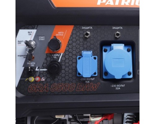 Генератор бензиновый PATRIOT GRA 8500DAW [472102183]