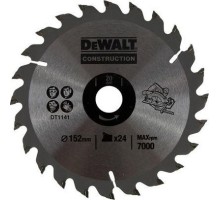 Пильный диск универсальный DeWALT 152х24тх20 мм Construction DT1930-QZ [DT1930-QZ]