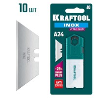 Лезвие для ножа KRAFTOOL INOX-A24 10 шт. 09626-S10