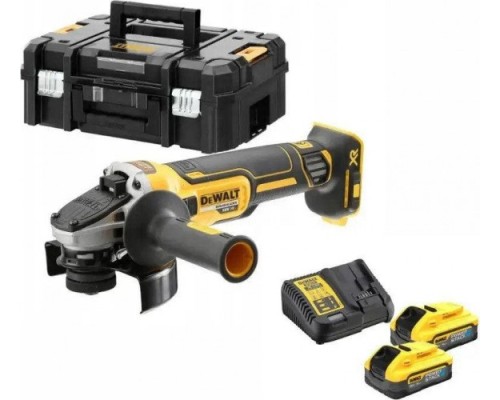Угловая шлифмашина аккумуляторная DeWALT DCG 405 H2T бесщеточная [DCG405H2T-QW]