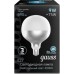 Лампа светодиодная GAUSS G125 filament 9w 890lm 4100к е27 mirror-milky led [1014802209]