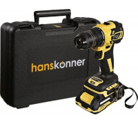 Дрель-шуруповерт аккумуляторная HANSKONNER HCD2065C