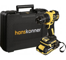 Дрель-шуруповерт аккумуляторная HANSKONNER HCD2065C