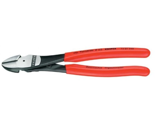 Бокорезы KNIPEX KN-7401250SB особо мощные, 250 мм, обливные ручки