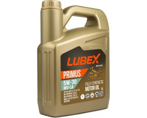 Масло моторное LUBEX PRIMUS MV-LA 5W30 5 л. синтетическое [L034-1319-0405]