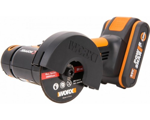 Угловая шлифмашина аккумуляторная WORX WX801