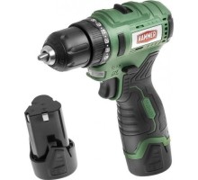 Дрель-шуруповерт аккумуляторная Hammer ACD12BLC бесщ. 2x2Ah Li-ion, 32Hм в кейсе 216-028