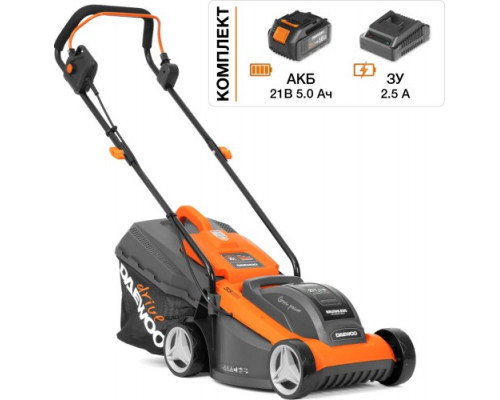 Газонокосилка аккумуляторная DAEWOO DLM 3221Li SET