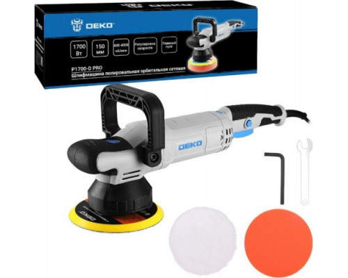 Шлифмашина полировальная DEKO P1700-D PRO орбитальная 083-1048 купить с доставкой и официальной гарантией