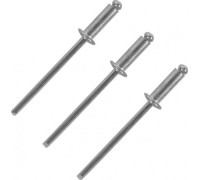 Заклепка алюминиевая SORMAT 3.2x10 вытяжная (50 шт) 9630293210
