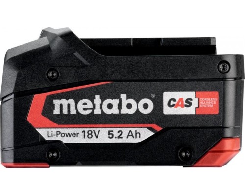 Аккумулятор METABO 18 V 5.2 Ач Li-Power Extreme CAS [625028000]