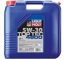 Масло моторное LIQUI MOLY SAE  5W30 Top Tec 4600  20 л 3757 синтетическое [3757]