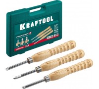Набор резцов KRAFTOOL Precision-3 твердосплав, 3шт. 18369