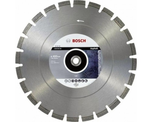 Алмазный диск для резки асфальта BOSCH 400x20/25.40 мм Best for Asphalt [2608603642]