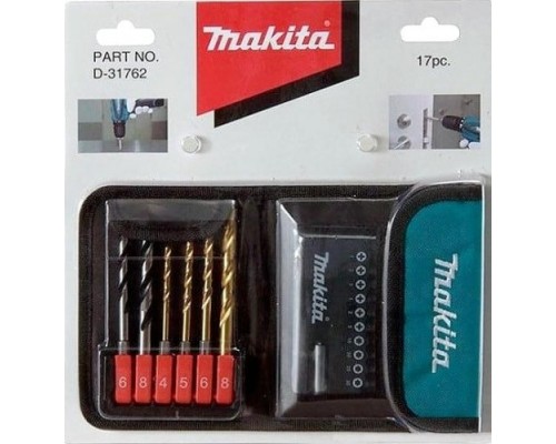 Набор насадок MAKITA D-31762 17 шт. Набор насадок MAKITA D-31762 17 шт.