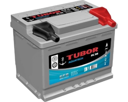 Аккумулятор TUBOR AQUATECH 60.0 VL 600А 4607008886887