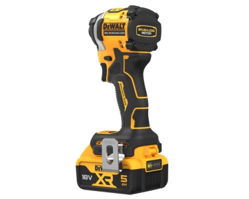 Дрель-шуруповерт аккумуляторная DeWALT DCF 850 P2T ударный, бесщеточный [DCF850P2T]