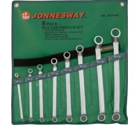 Набор ключей накидных изогнутых 75° в сумке JONNESWAY W23108S 6-22 мм, 8 предметов 047319