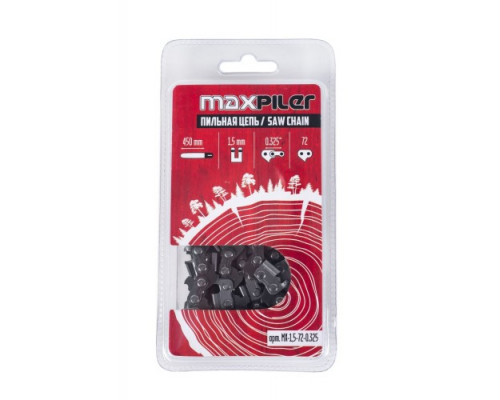 Цепь для пилы MAXPILER MX-1,5-72-0,325 (PIT GCS52-D1, GCS52-C2, Парма 2М Carver)