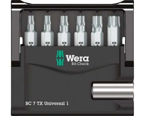 Набор насадок WERA Mini-Check TX SB, WE-073404 [WE-073404]