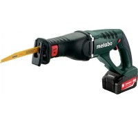 Пила сабельная аккумуляторная METABO ASE 18 LTX  2х5,2 Ач  602269650